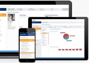 Miniatura Integrated HR, Payroll, Benefits administration and Workers Compensation Software