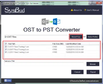 Miniatura SysBud Files