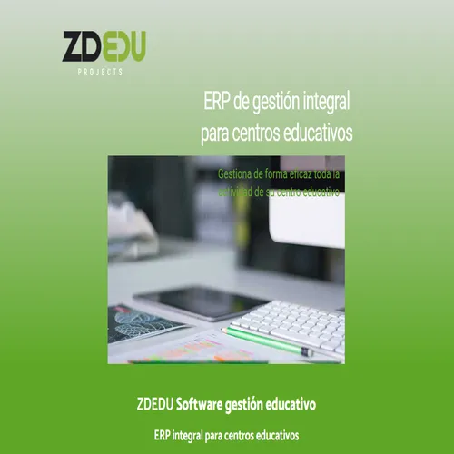 ZDEDU Software Gestión Centros Educativo