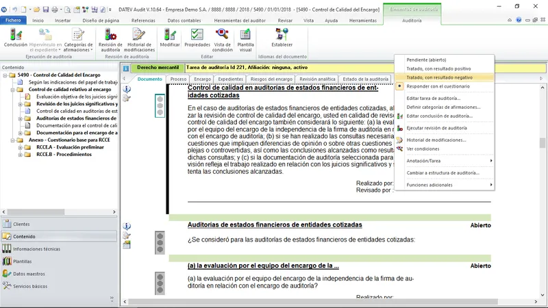 DATEV Quality Control