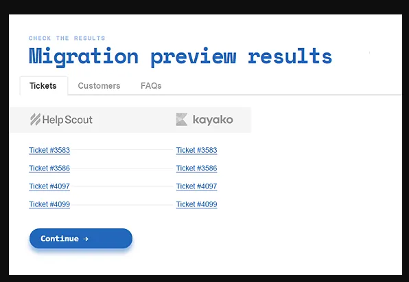 Help Desk Migration