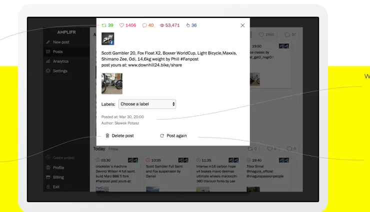 Amplifr Marketing Redes Sociales