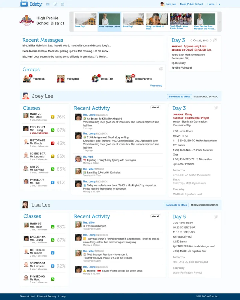 Edsby Software Educativo