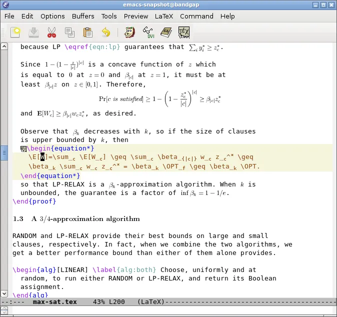 GNU Emacs