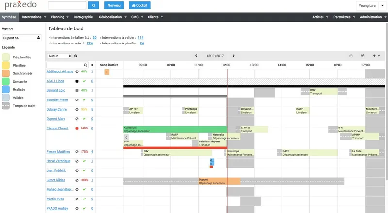 Praxedo SmartScheduler