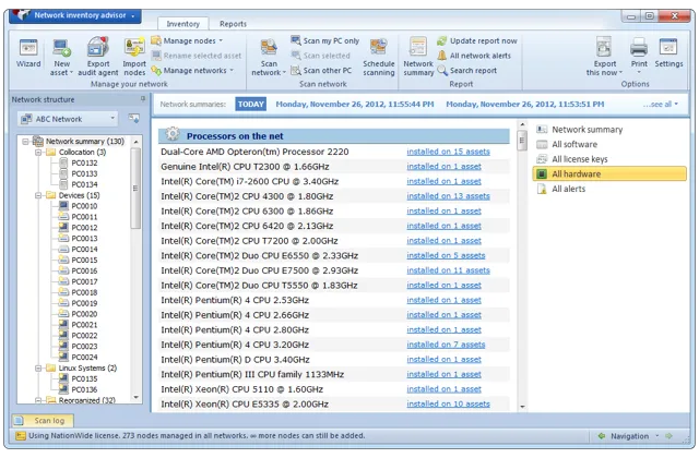 Network Inventory Advisor