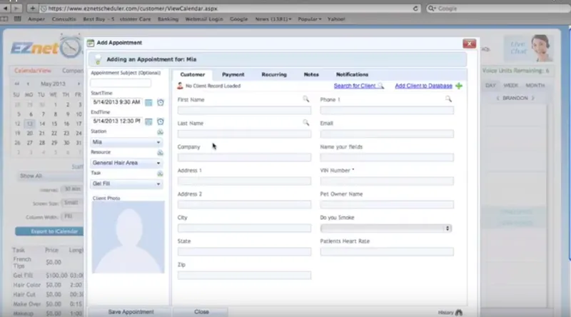 EZNet Scheduler