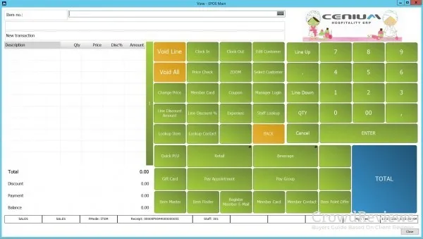 Cenium Hospitality ERP