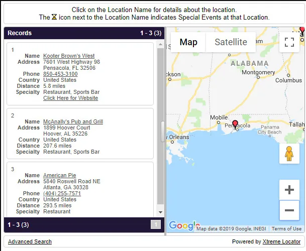IVR Telephone Locator