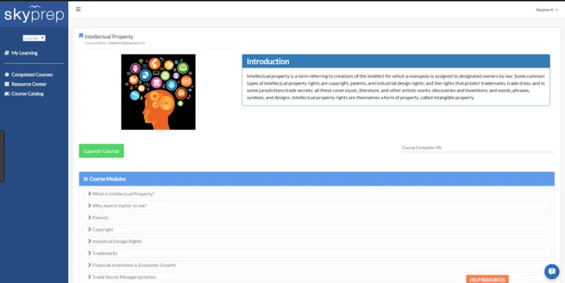 SkyPrep E-Learning