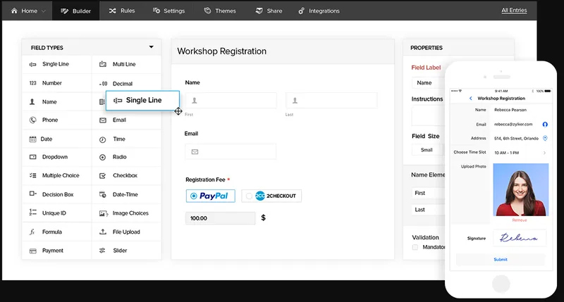 Zoho Forms
